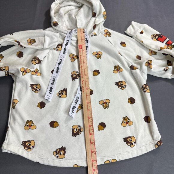 Disney Chip & Dale Hoodie kids Size XS - Picture 4 of 8